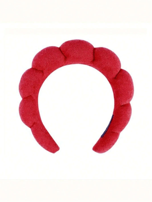 3-Piece Luxury Fiber Spa Set – Soft Headband & Wristbands for Face Wash & Makeup