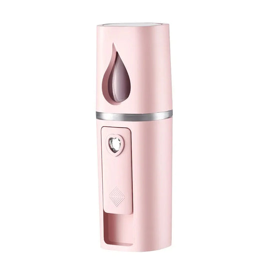 Mini Facial Nano Mist Sprayer – Portable Rechargeable Face Steamer & Humidifier