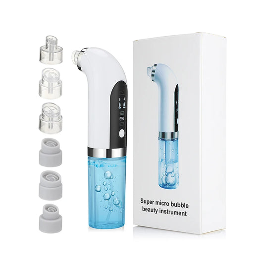 2024 Black Pore Vacuum Cleaner – Electric Micro Bubble Cleanser & USB Rechargeable Skincare Tool