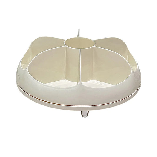 1PC Rotating Cosmetic Storage Box – Multi-Functional Desktop Organizer for Lipsticks & Brushes