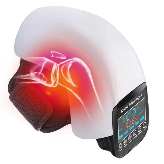 Electric Infrared Heating Knee Massager – Air Pressure & Vibration Therapy for Knee Pain Relief and Rehabilitation