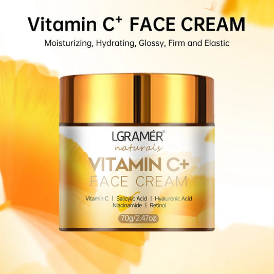 Vitamin C & Retinol Face Cream – Moisturizing, Firming & Brightening Skincare Solution