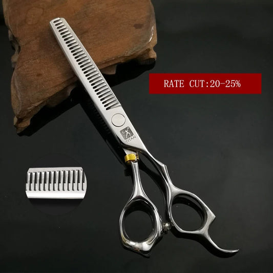 Titan 3D Professional Hairdressing Scissors – Barber Shop Hair Cutting Shears