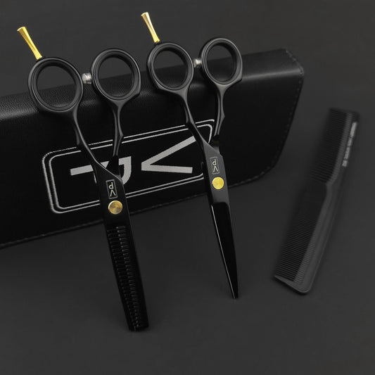 5.5'' 440C Stainless Steel Hair Scissors Set – Professional Hair Cutting & Thinning Shears