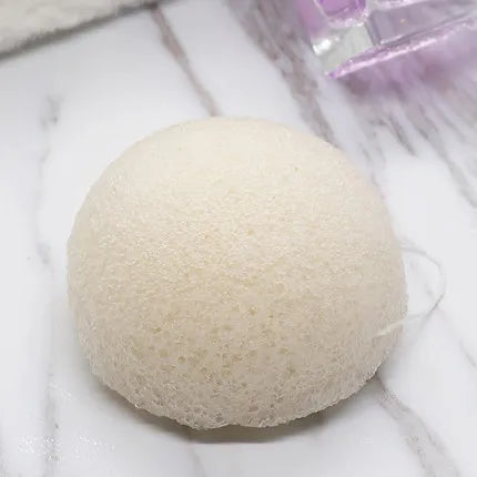 Brainbow Konjac Sponge – 100% Natural Facial Cleansing Puff for Pore Care & Gentle Exfoliation
