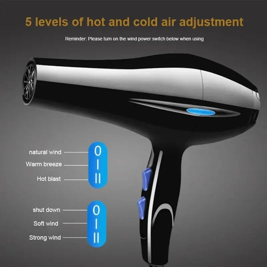 Negative Ion Hair Dryer – Constant Temperature Hair Care for Smooth, Healthy Hair