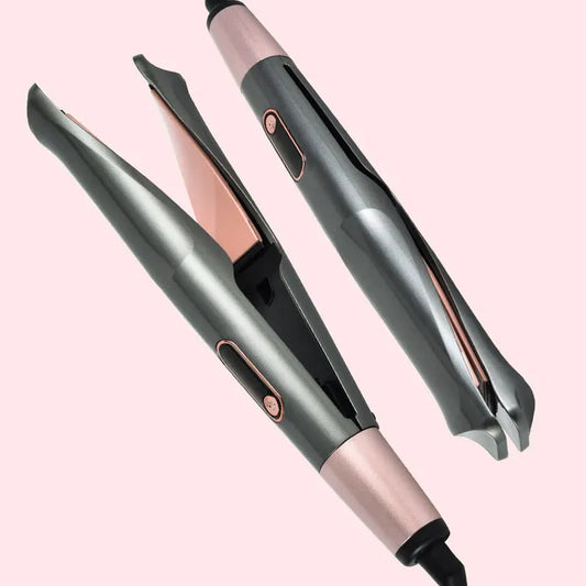 3/4 Inch Tapered Ceramic Hair Curling Wand – Professional Fast-Heating Curler for All Hair Types