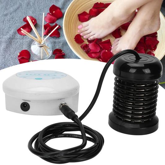 Detox Ion Electric Mini Foot Spa – Aqua Ionic Cleanse & Vibrating Foot Bath Machine