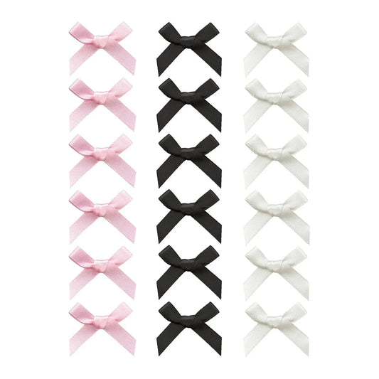 18PCS Women’s Hair Accessories Set – Colorful Ribbons, Bows, Hair Clips & Claws