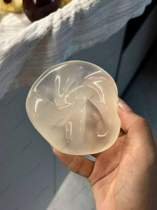 Coconut Oil Stress Ball – Handmade Squishy Fruit Vent Ball for Stress Relief & Relaxation