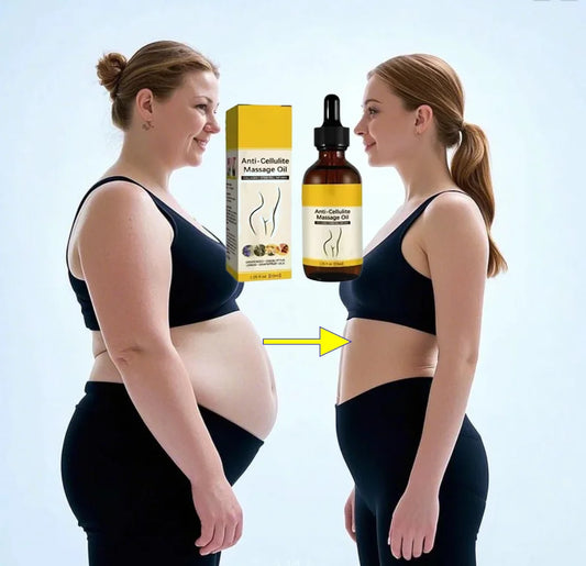 Safe & Gentle Slimming Essential Oil – Skin Tightening & Belly Fat Reduction Massage Oil