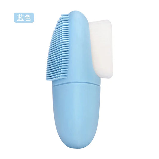 Double-Sided Silicone Facial Cleansing Brush – Skincare & Massage Tool for Deep Pore Cleansing