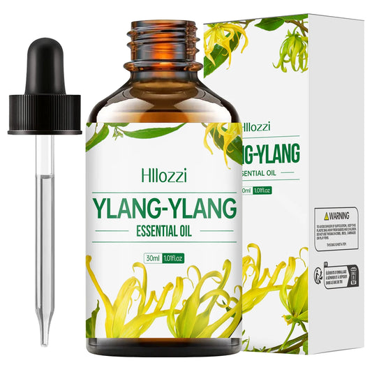 Ylang Ylang Essential Oil – Pure Aromatherapy Oil for Massage, Skincare & Relaxation