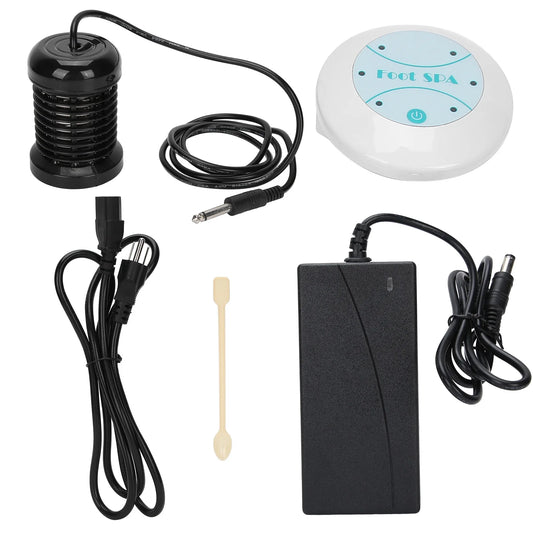 Detox Ion Electric Mini Foot Spa – Aqua Ionic Cleanse & Vibrating Foot Bath Machine