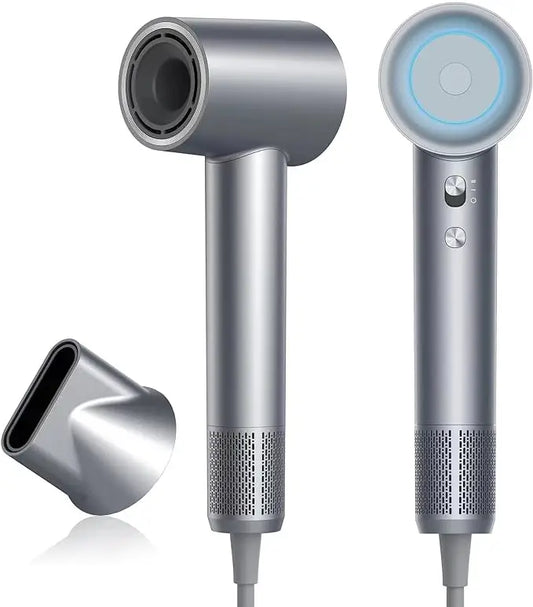 ABIR SU9 High-Speed Hair Dryer – 1600W Quick-Dry with 360° Magnetic Nozzle & 200 Million Negative Ions