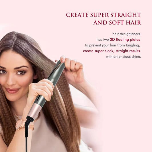 3/4 Inch Tapered Ceramic Hair Curling Wand – Professional Fast-Heating Curler for All Hair Types