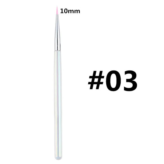 1PCS Nail Art Liner Drawing Brush – Acrylic & UV Gel Manicure Tool