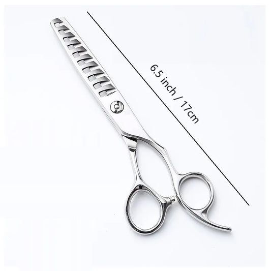 1pc Professional Haircut Scissors – 6-Inch Cutting & Thinning Shears for Hairdressing