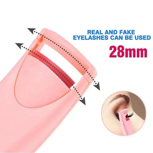 Electric Heated Eyelash Curler – Long-Lasting Curling Device for Perfect Lashes