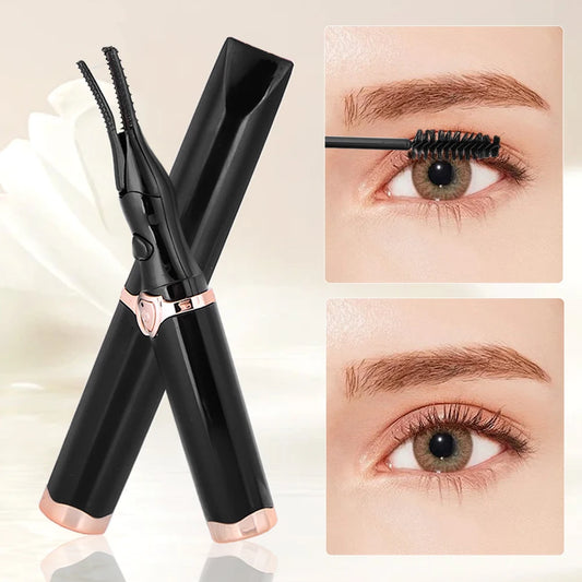 USB Rechargeable Heated Eyelash Curler – Quick Heating for Long-Lasting Natural Curls