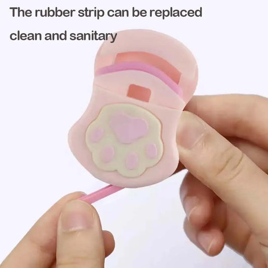 Mini Eyelash Curler – Compact Lashes Curling Applicator Clip