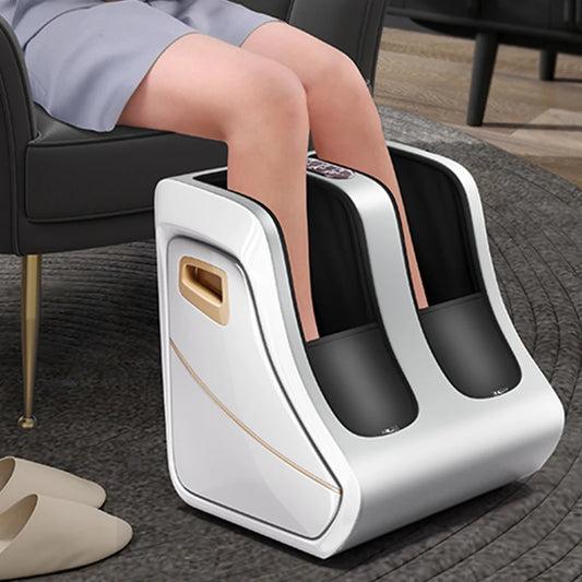 Foot Massager Machine – Red Light Shiatsu Kneading Stimulator for Foot, Calf & Leg Pain Relief