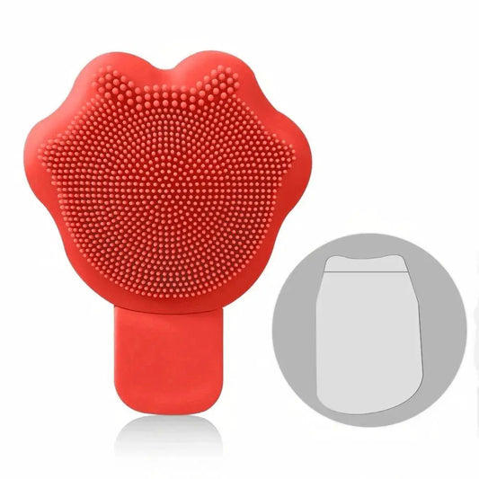 2-in-1 Silicone Facial Cleansing Brush – Soft Head for Deep Pore Cleansing & Exfoliation