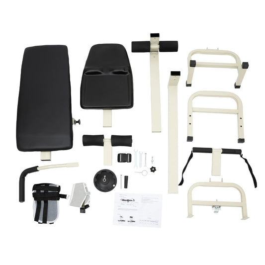 Multifunctional Cervical Spine Stretcher Machine – Lumbar & Neck Traction Therapy Massage Table