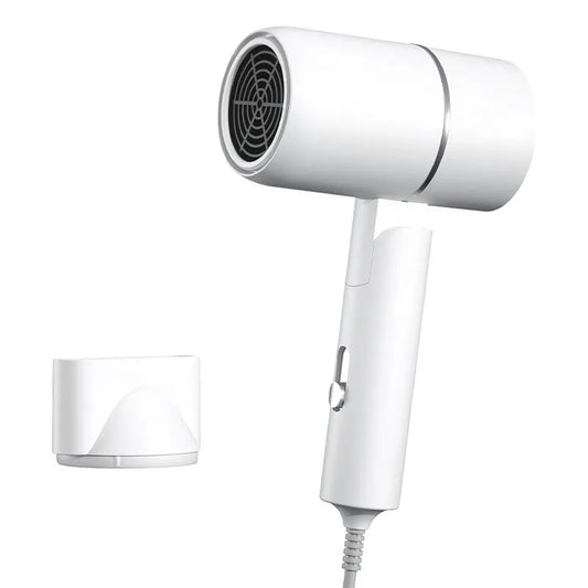 Folding Travel Hair Dryer – Compact Hot Air Dryer with Anion Hair Care & Carrying Bag