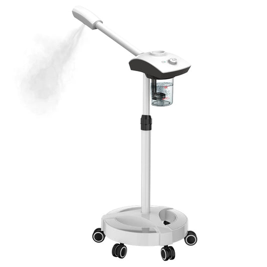Hot Facial Steamer – Warm Mist Humidifier & Ozone Vaporizer for Deep Cleaning