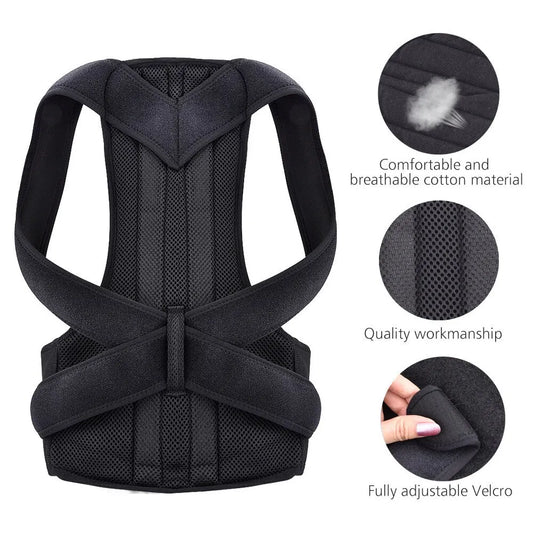 Kids’ Posture Corrector – Breathable Shoulder & Waist Support for Boys and Girls