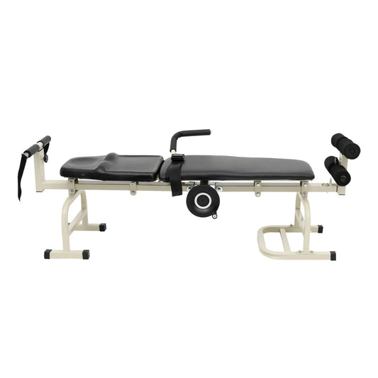 Multifunctional Cervical Spine Stretcher Machine – Neck & Lumbar Traction Device with Massage Therapy