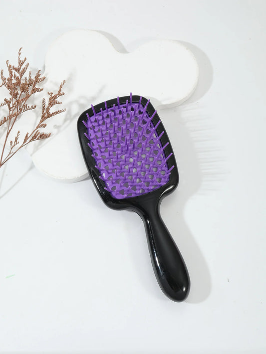 Anti-Static Tangled Hair Comb – Hollow Out Massage Brush for Curly Hair & Salon Use