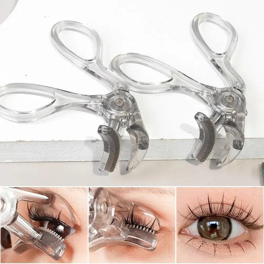 Wide-Angle Eyelash Curler with Curling Comb Teeth – Waterproof & Long-Lasting Lash Shaper
