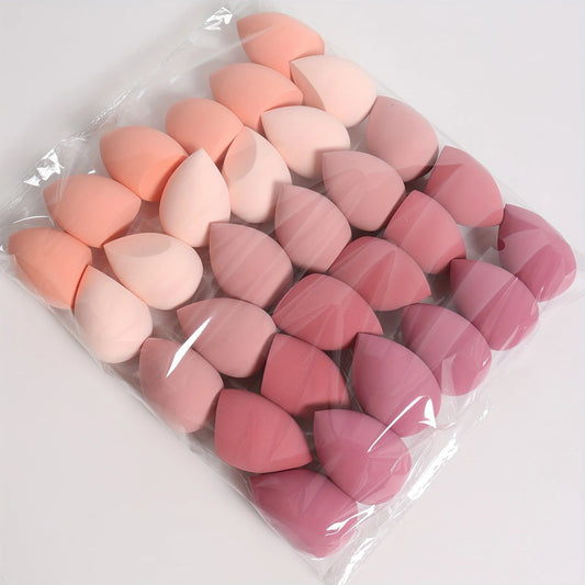 7pcs/18pcs Makeup Sponge Set – Dual-Use Beauty Blenders for Liquid, Cream & Powder
