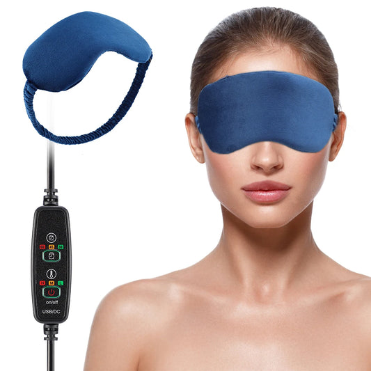 Electric Heating Eye Massager – Warm Therapy Eye Mask for Tired & Dry Eyes