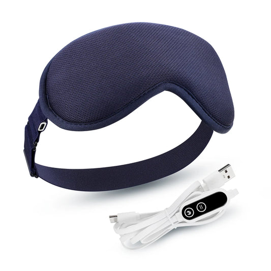 Heated Eyemask – USB Charging 3D Electric Eye Massager with Smart Timing & Sleep Shading