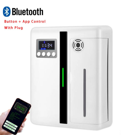 Wall-Mounted Aroma Diffuser – 160ML Scent Machine with Built-In Fan for Large Areas & Hotel-Grade Fragrance