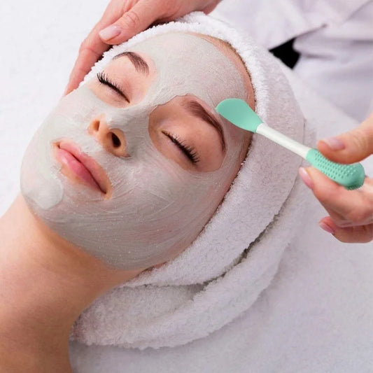 8/4/2pcs Silicone Face Brush Set – Double-Head Mask Applicator & Exfoliator Tools