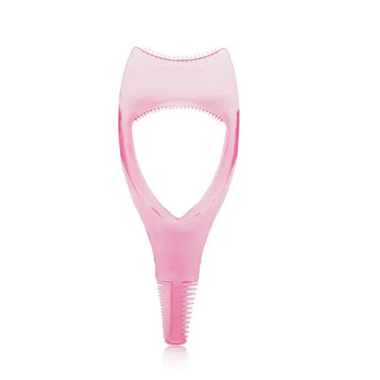 3-in-1 Mascara Guide & Eyelash Styling Tool – Multifunction Plastic Applicator Brush