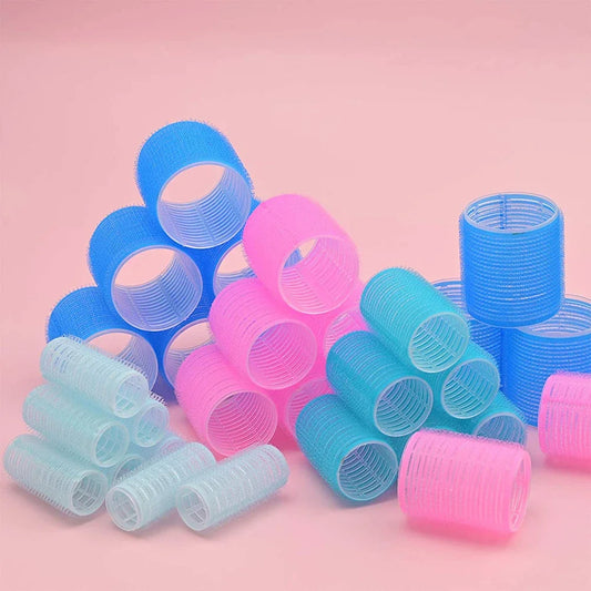 Self-Grip Hair Rollers – Jumbo Heatless Curlers for Easy, Voluminous Styling