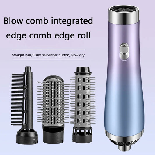 Portable Hair Dryer Comb – Ionic Hair Straightening Brush & Hot Air Curling Roller for Quick Drying and Styling