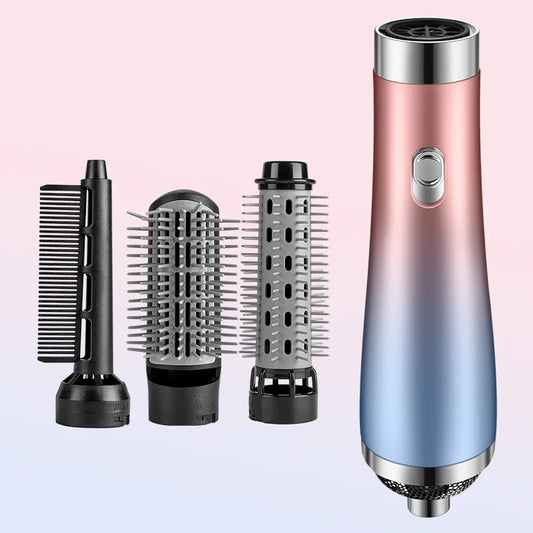 Portable Hair Dryer Comb – Ionic Hair Straightening Brush & Hot Air Curling Roller for Quick Drying and Styling