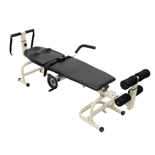 Multifunctional Cervical Spine Stretcher Machine – Neck & Lumbar Traction Device with Massage Therapy