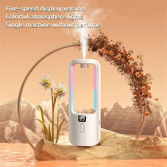 Wall-Mounted Oil Aromatherapy Machine – Air Purifying Automatic Diffuser with Night Light & Humidifier