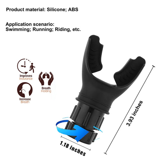 Breathing Trainer Lung Flexer – Adjustable Fitness Exerciser for Lung Capacity & Deep Breathing