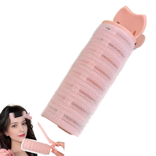 Bangs Curling Irons – Heatless Fluffy Styling Clips for Overnight DIY Hair Styling