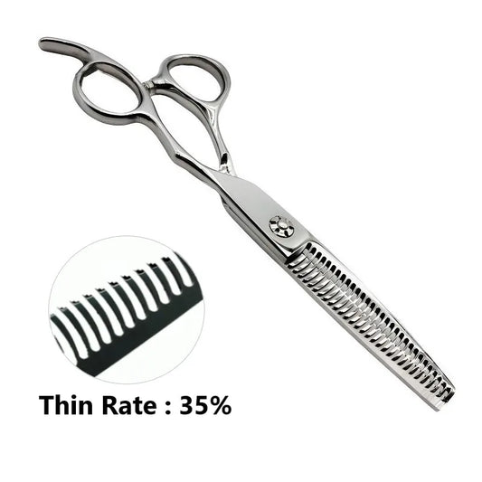 1pc Professional Haircut Scissors – 6-Inch Cutting & Thinning Shears for Hairdressing