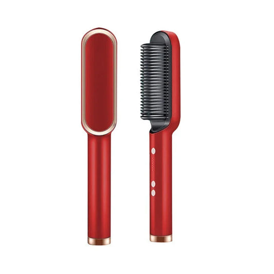 Professional Electric Hot Comb Hair Straightener – Quick Heat Styling Brush for Personal Care