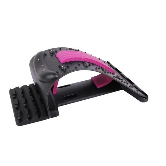 4-Level Adjustable Back Stretcher – Lumbar Spine Support & Orthopedic Traction Tool
